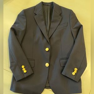 Boys Size 8 - Navy Wool Blazer, Vineyard Vines